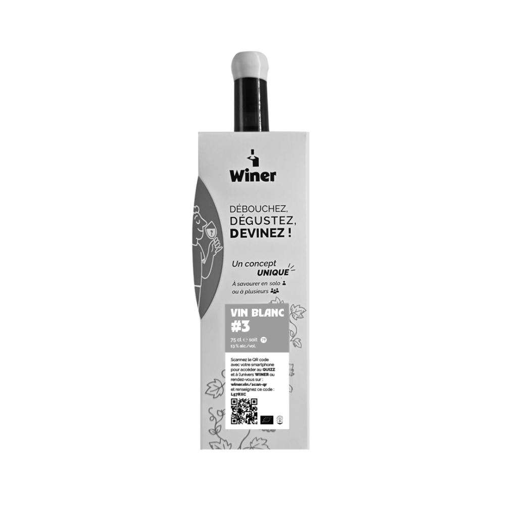 Coffret Winer - Blanc n°3 (rupture définitive)