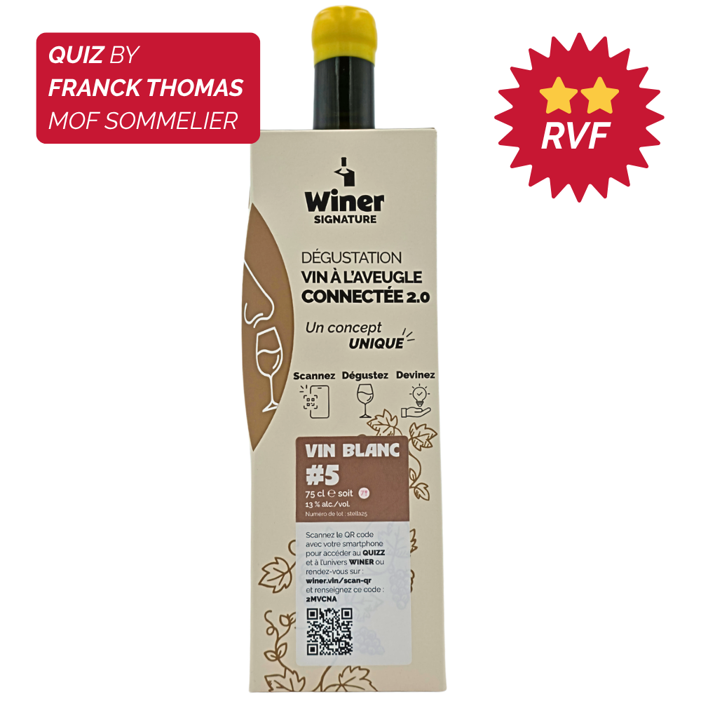 Coffret Winer - Blanc n°5 by Franck Thomas MOF sommelier