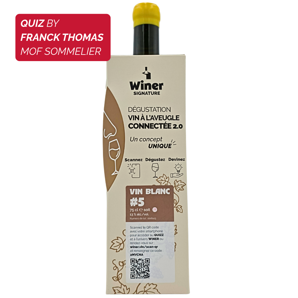 Coffret Winer - Blanc n°5 by Franck Thomas MOF sommelier