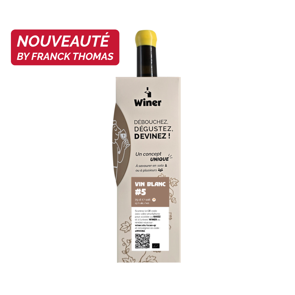 Coffret Winer - Blanc n°5 by Franck Thomas MOF sommelier