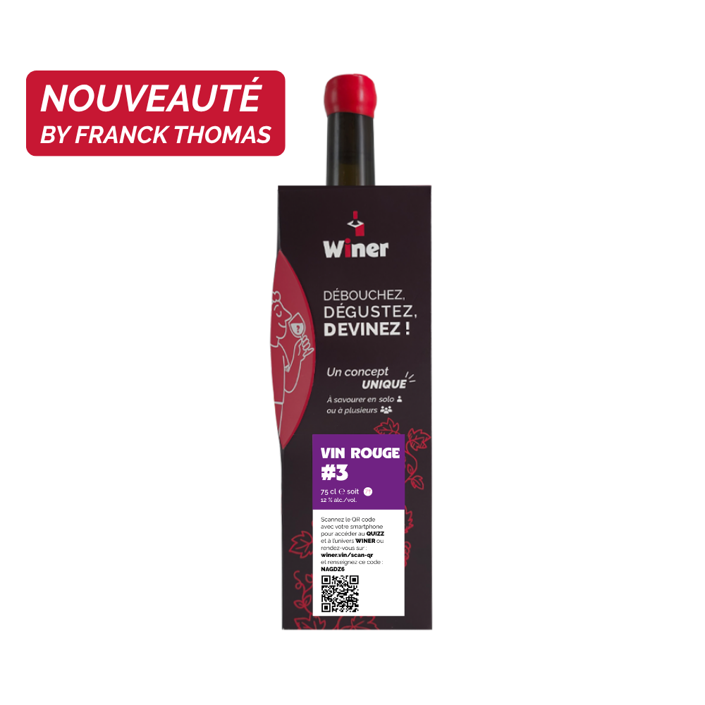 Coffret Winer - Rouge n°3 by Franck Thomas MOF sommelier