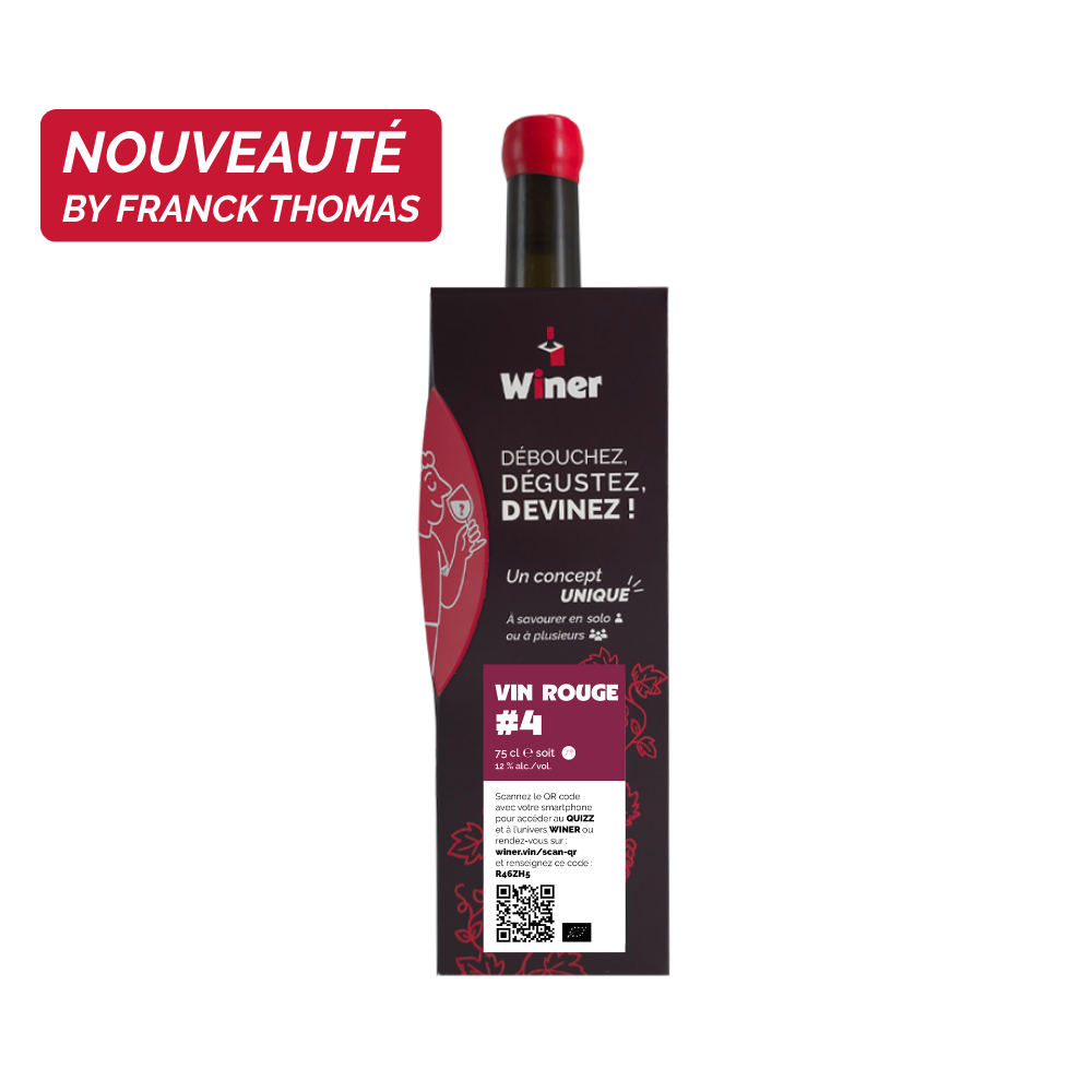 Coffret Winer - Rouge n°4 by Franck Thomas MOF sommelier